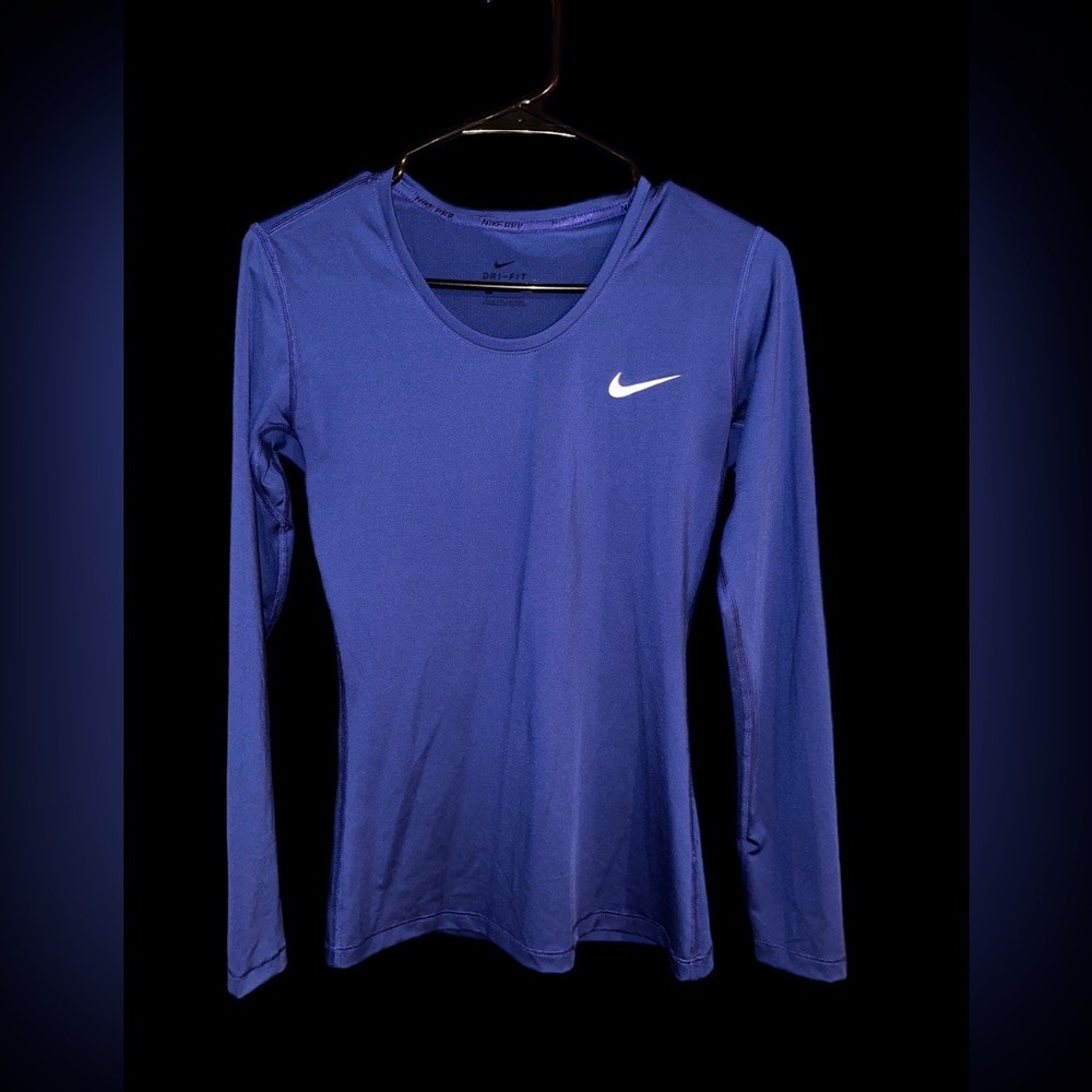 Nike pro dri-fit blue size medium